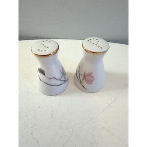 Rosenthal Continental Blush, Salt and Pepper Shakers, Designed by Raymond Loewy